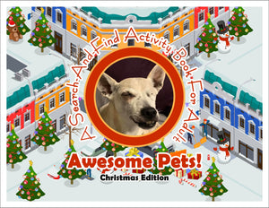 Awesome Pets: Christmas Edition (A Search-And-Find Activity Book For All Ages) (Pre-Order)