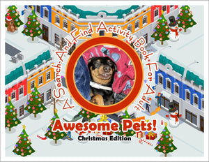 Awesome Pets: Christmas Edition (A Search-And-Find Activity Book For All Ages) (Pre-Order)