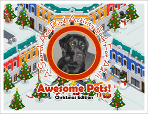 Awesome Pets: Christmas Edition (A Search-And-Find Activity Book For All Ages) (Pre-Order)