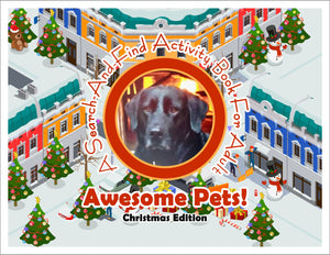 Awesome Pets: Christmas Edition (A Search-And-Find Activity Book For All Ages) (Pre-Order)