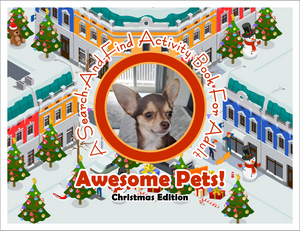 Awesome Pets: Christmas Edition (A Search-And-Find Activity Book For All Ages) (Pre-Order)