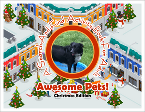Awesome Pets: Christmas Edition (A Search-And-Find Activity Book For All Ages) (Pre-Order)