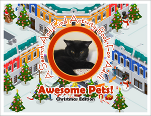 Awesome Pets: Christmas Edition (A Search-And-Find Activity Book For All Ages) (Pre-Order)
