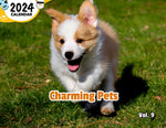 Charming Pets Volume Nine: 2024 Wall Calendar (Published)