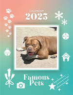 Famous Pets: 2025 Wall Calendar (Pre-Order)