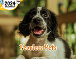 Fearless Pets: 2024 Wall Calendar (Published)