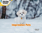 Impressive Pets Volume Seven: 2024 Wall Calendar (Published)