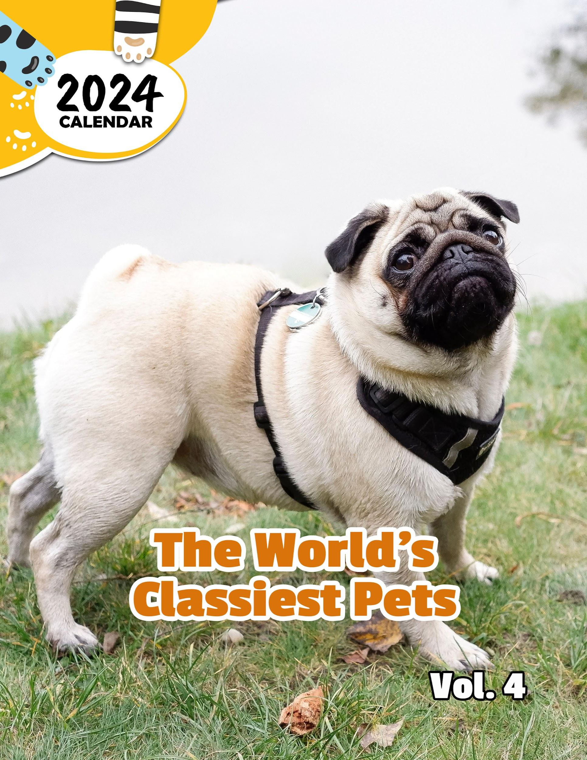 The World's Classiest Pets Volume Four: 2024 Wall Calendar (Published ...