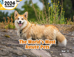 The World's Most Astute Pets Volume Eleven: 2024 Wall Calendar (Published)