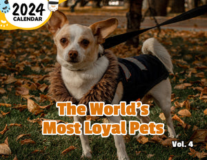 The World's Most Loyal Pets Volume Four: 2024 Wall Calendar (Published)
