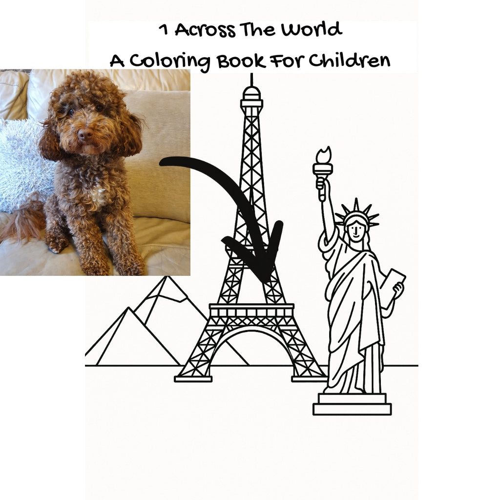 1 Across The World: A Coloring Book For Children