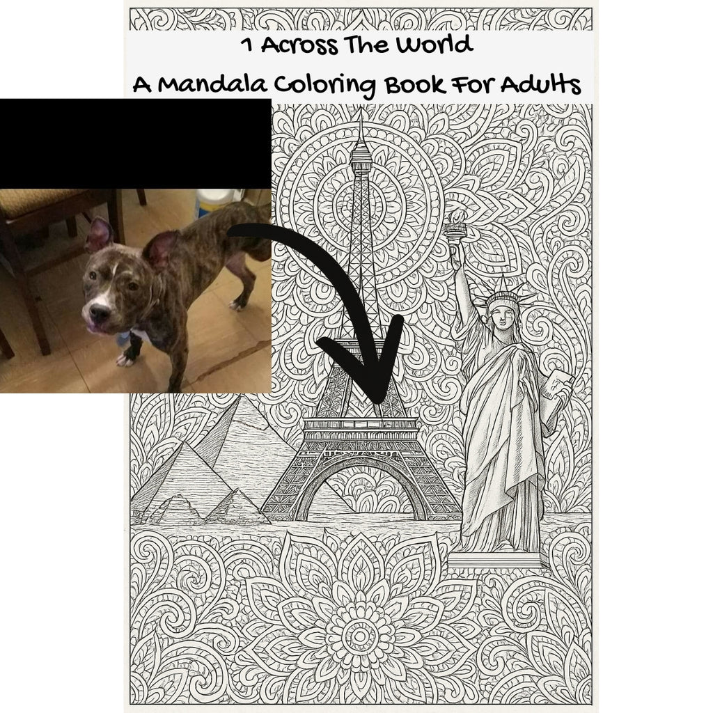 1 Across The World: A Mandala Coloring Book For Adults
