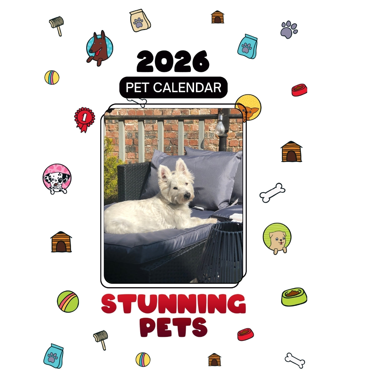 2 Headlines Stunning Pets: A 2026 Pet Calendar