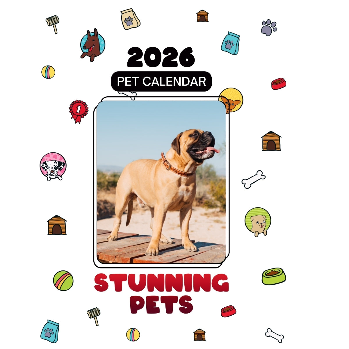 Storm of Monsoon Mastiffs Headlines Stunning Pets: A 2026 Pet Calendar