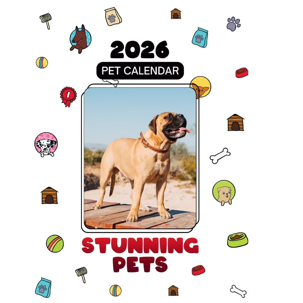 Storm of Monsoon Mastiffs Headlines Stunning Pets: A 2026 Pet Calendar