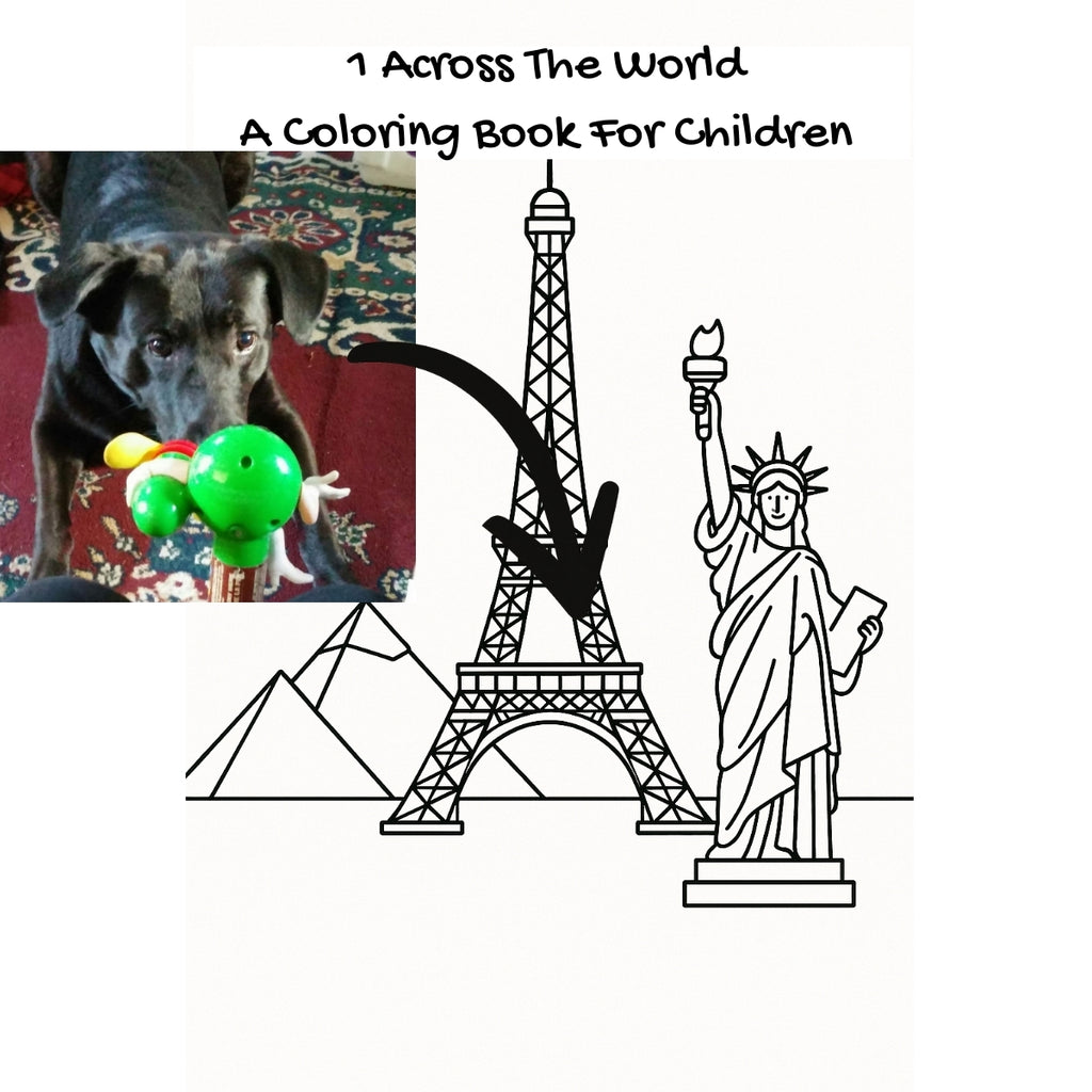 1 Across The World: A Coloring Book For Children