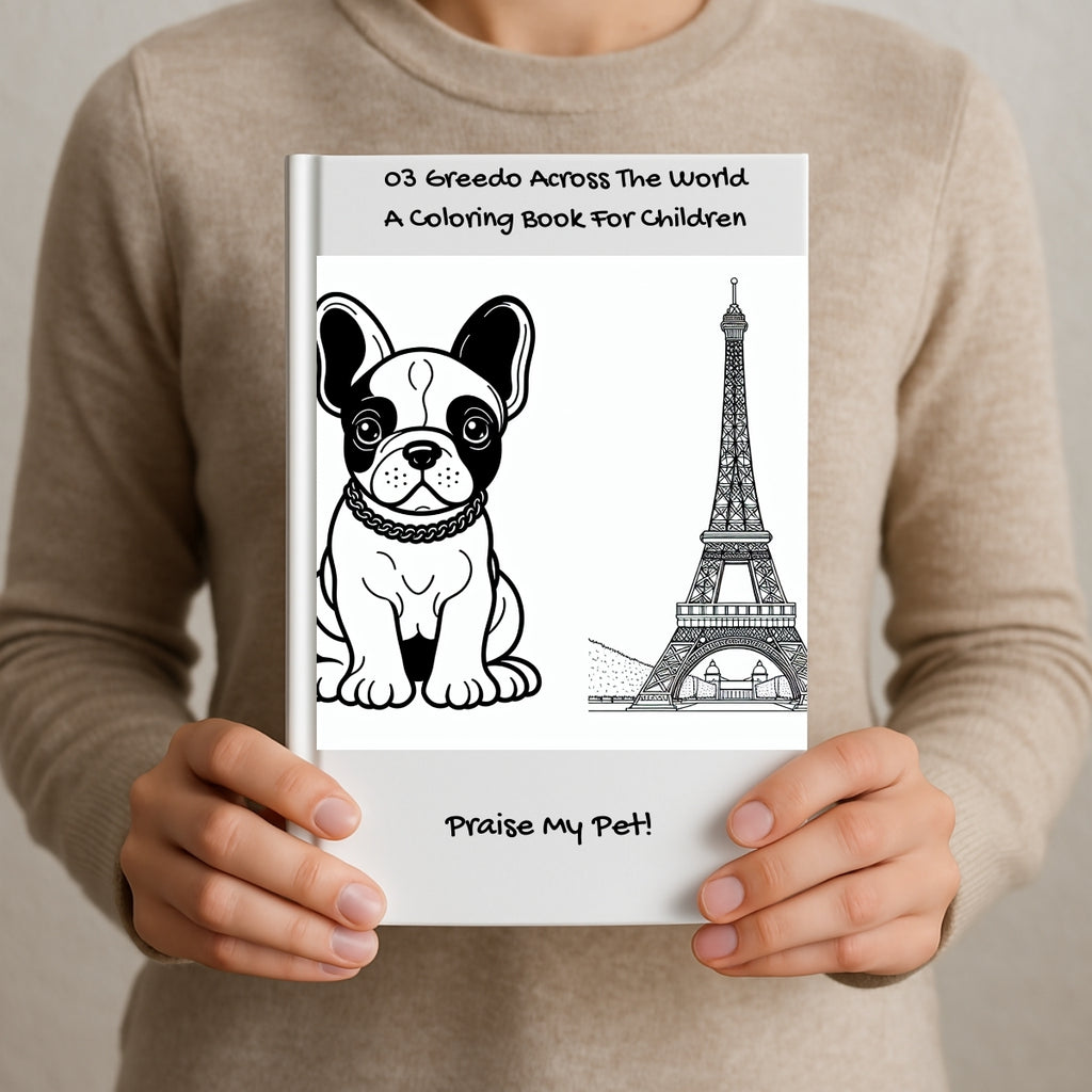 03 Greedo Across The World: A Coloring Book For Children