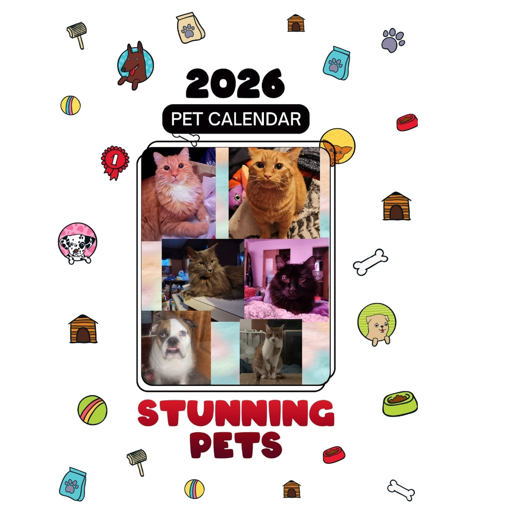 #LaneFab5plus Headlines Stunning Pets: A 2026 Pet Calendar