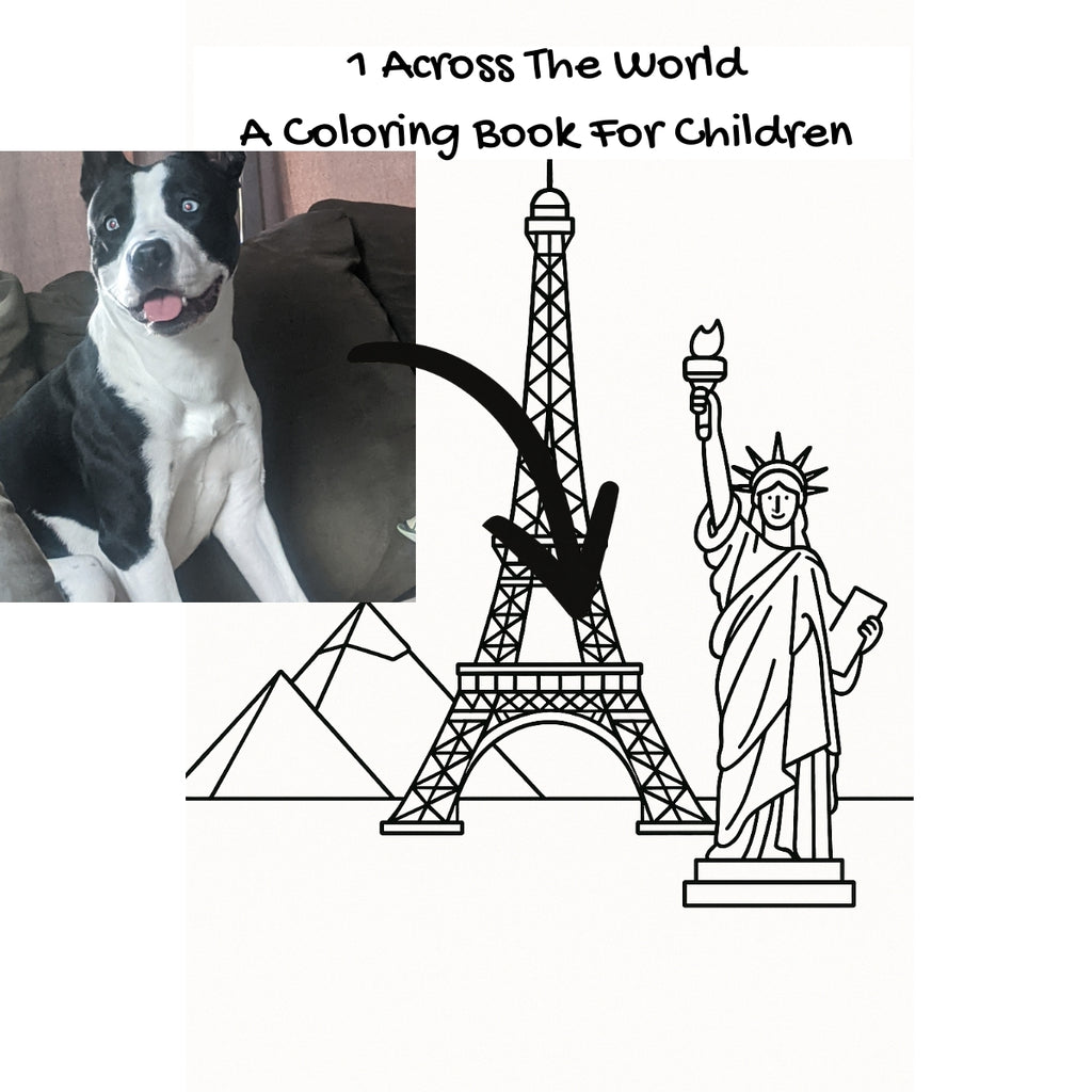 1 Across The World: A Coloring Book For Children