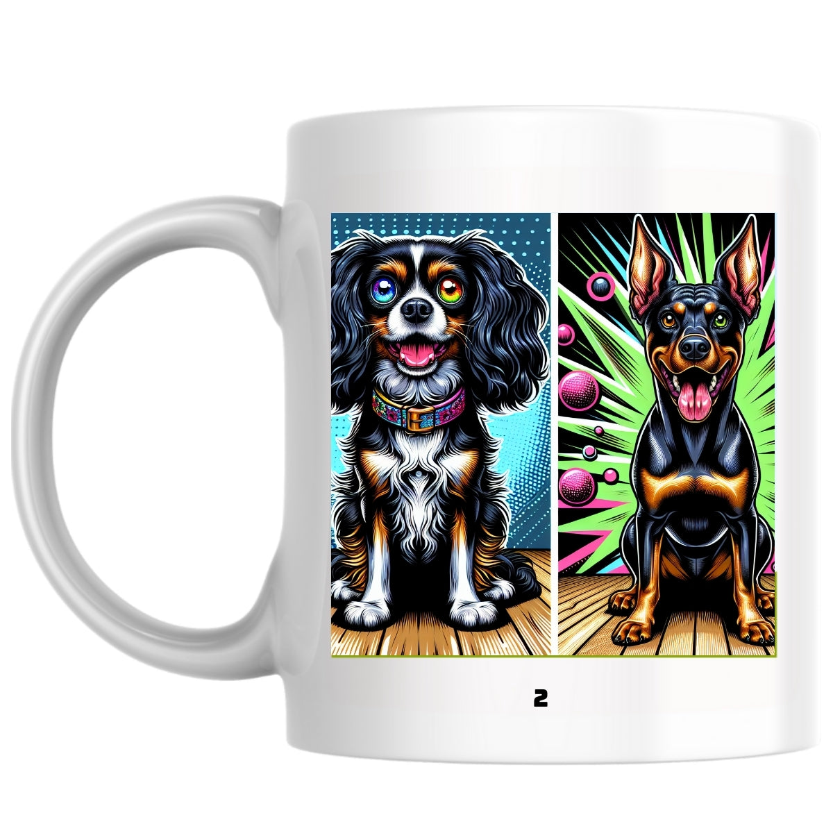 2 the Magnificent: Pop Art Coffee Mug