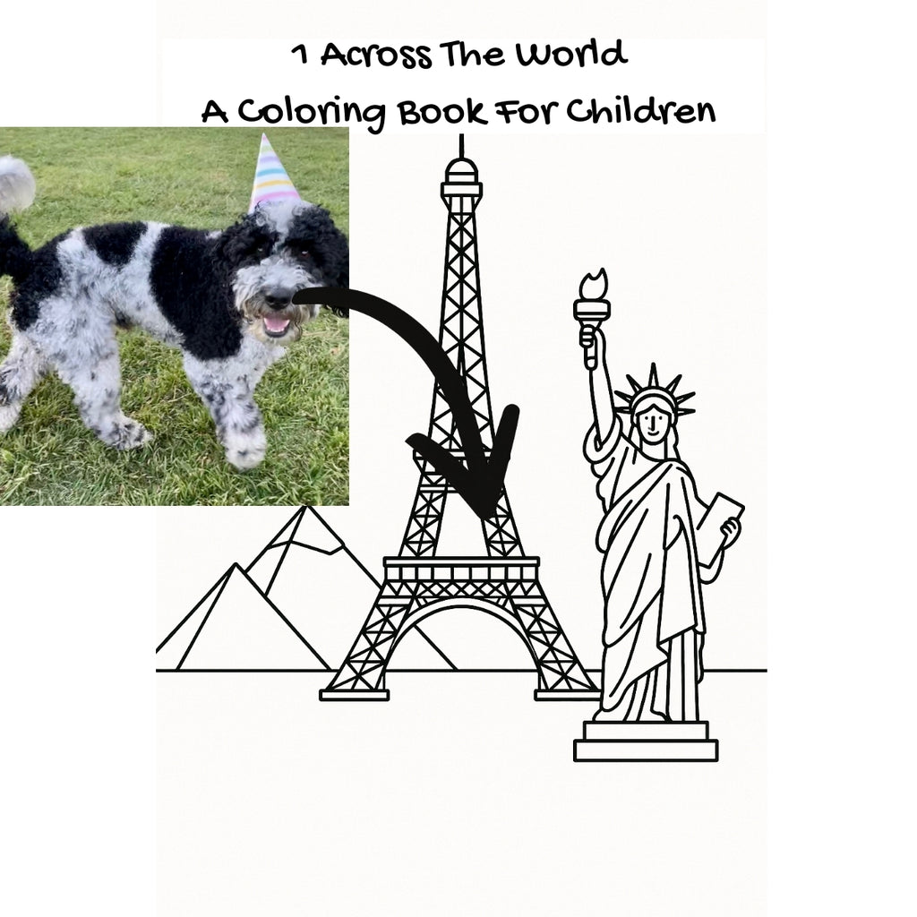 1 Across The World: A Coloring Book For Children