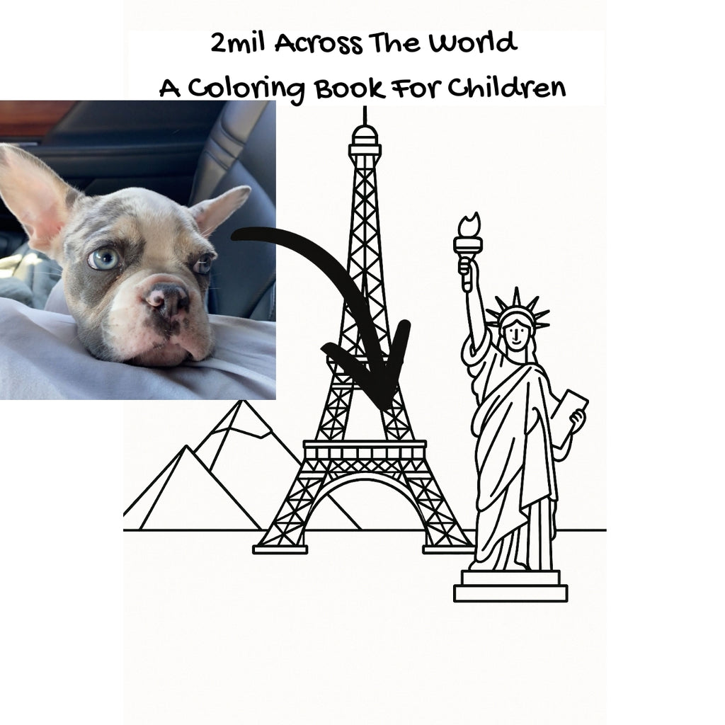 2mil Across The World: A Coloring Book For Children