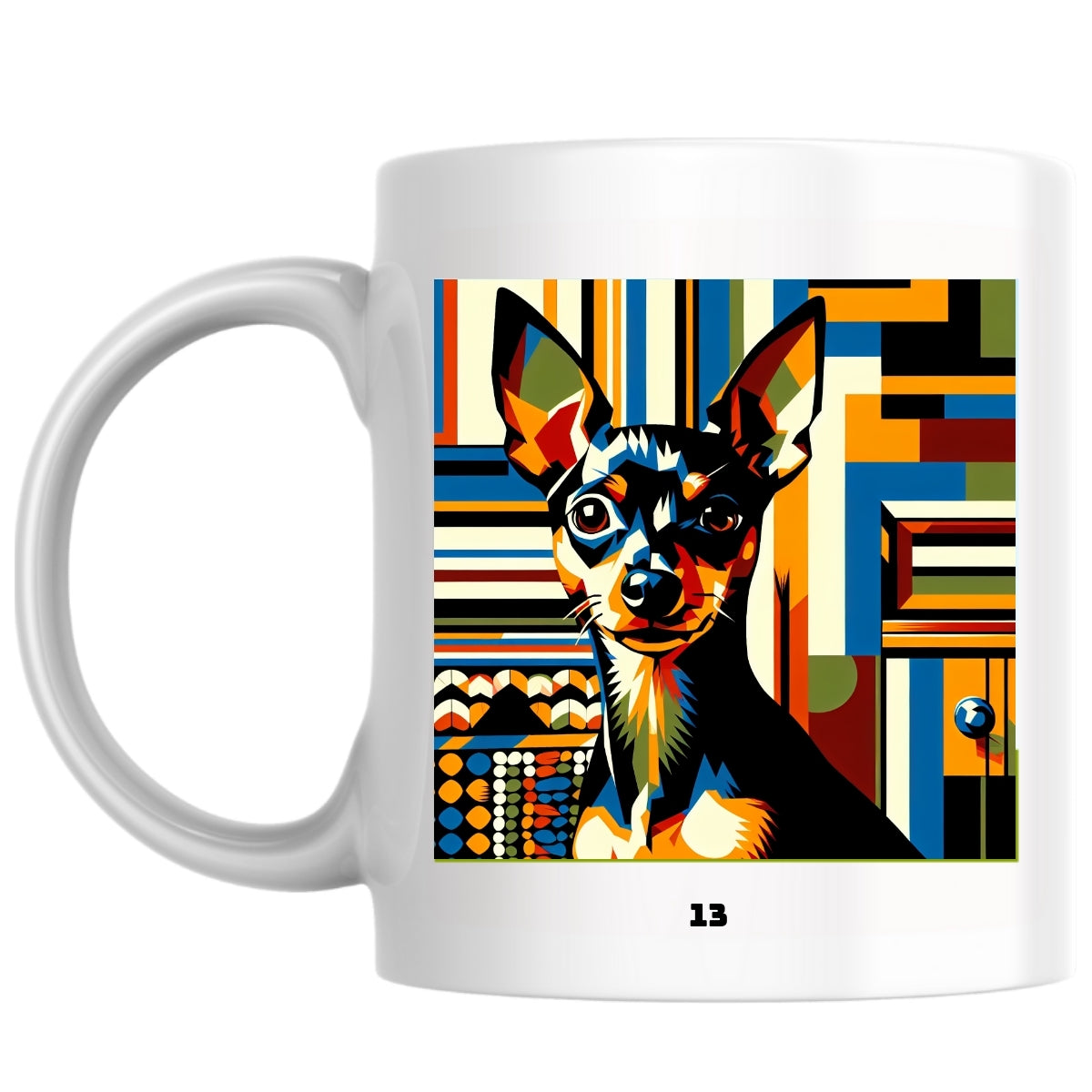 13 the Magnificent: Pop Art Coffee Mug
