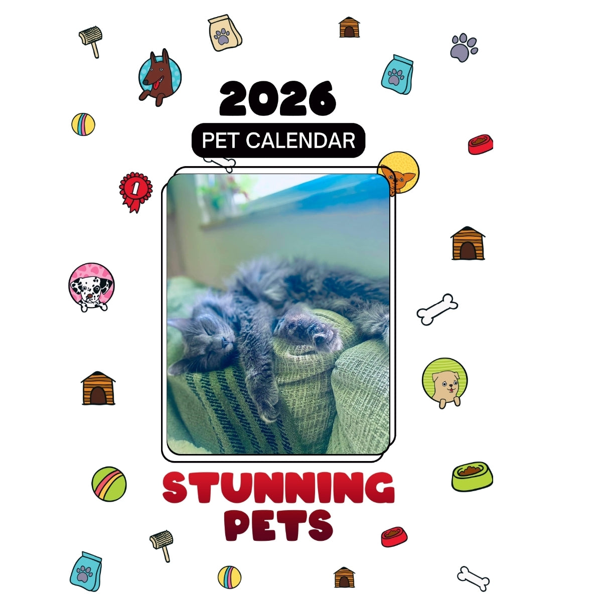 2K Headlines Stunning Pets: A 2026 Pet Calendar