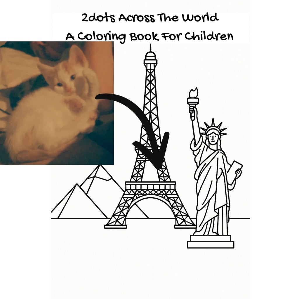 2dots Across The World: A Coloring Book For Children