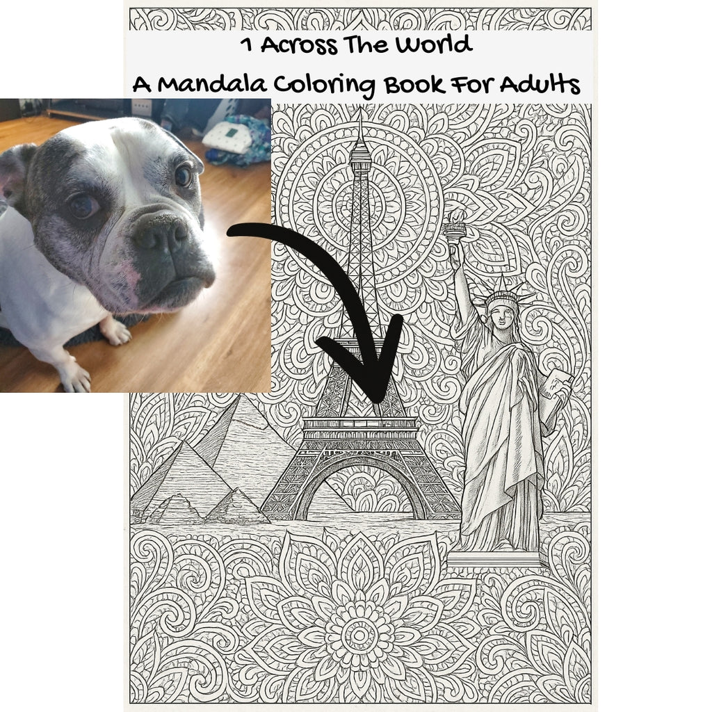 1 Across The World: A Mandala Coloring Book For Adults
