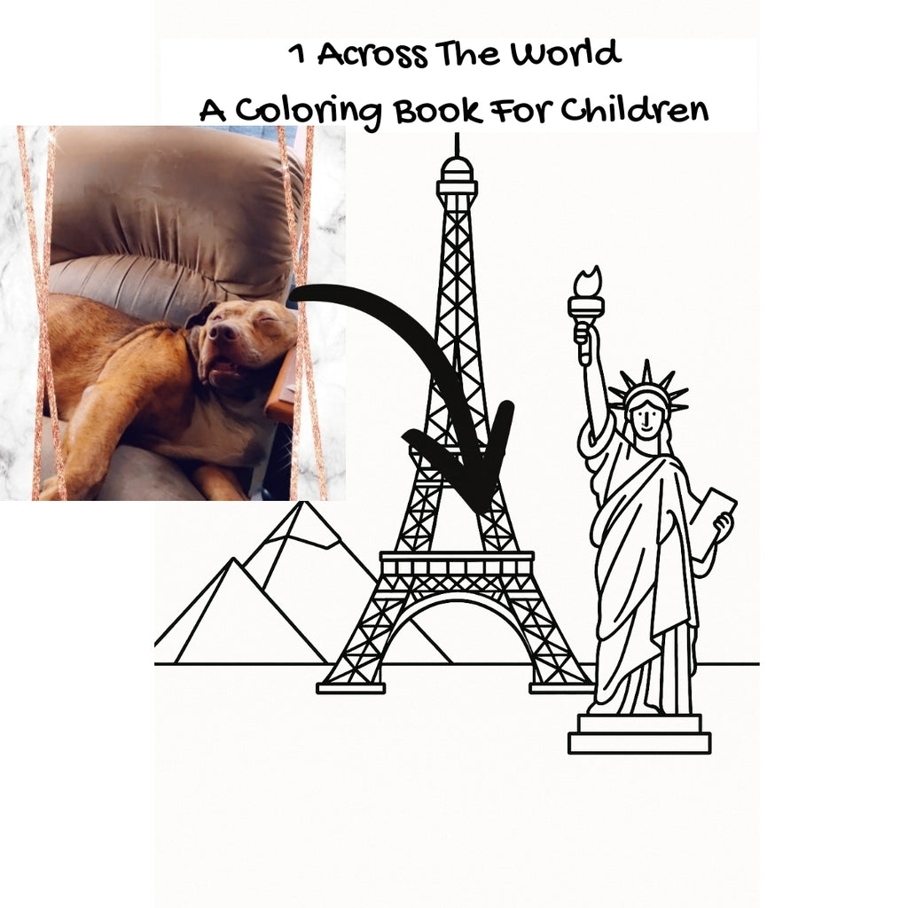 1 Across The World: A Coloring Book For Children