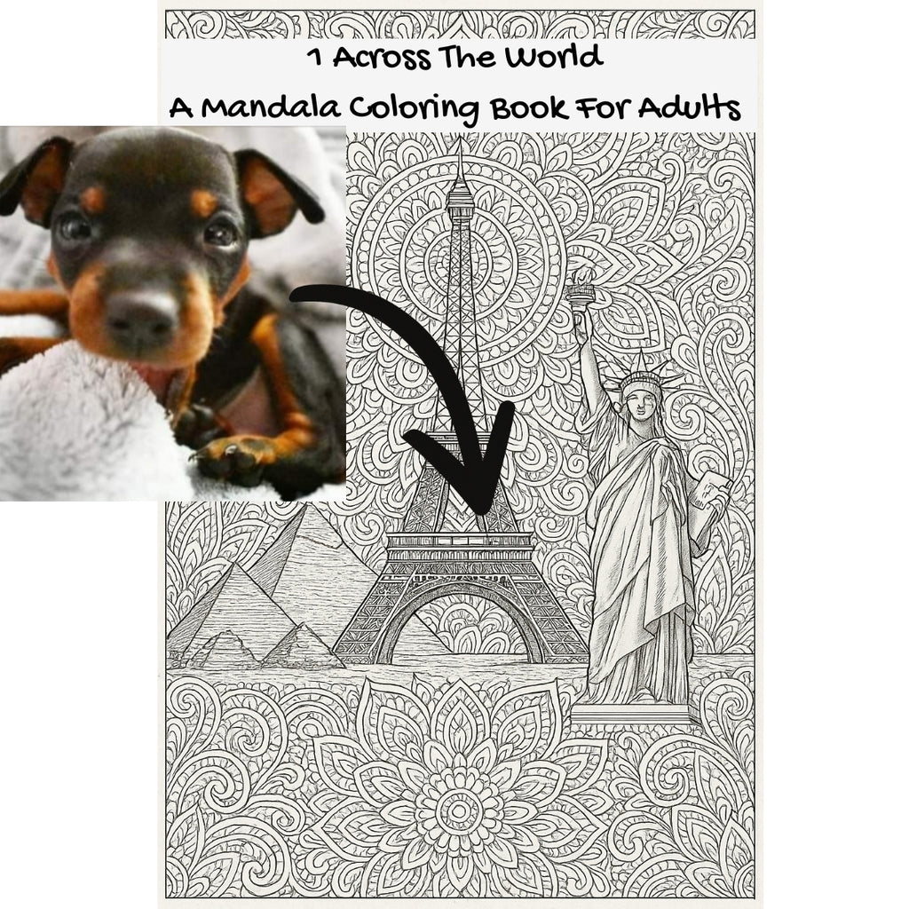1 Across The World: A Mandala Coloring Book For Adults
