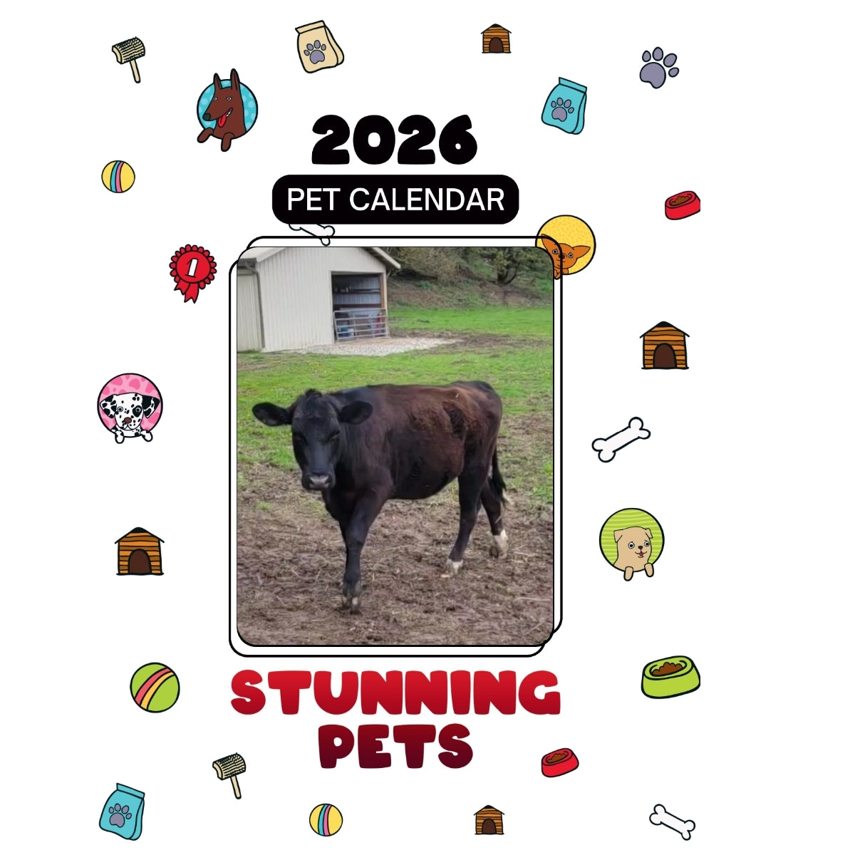 2 Socks Headlines Stunning Pets: A 2026 Pet Calendar