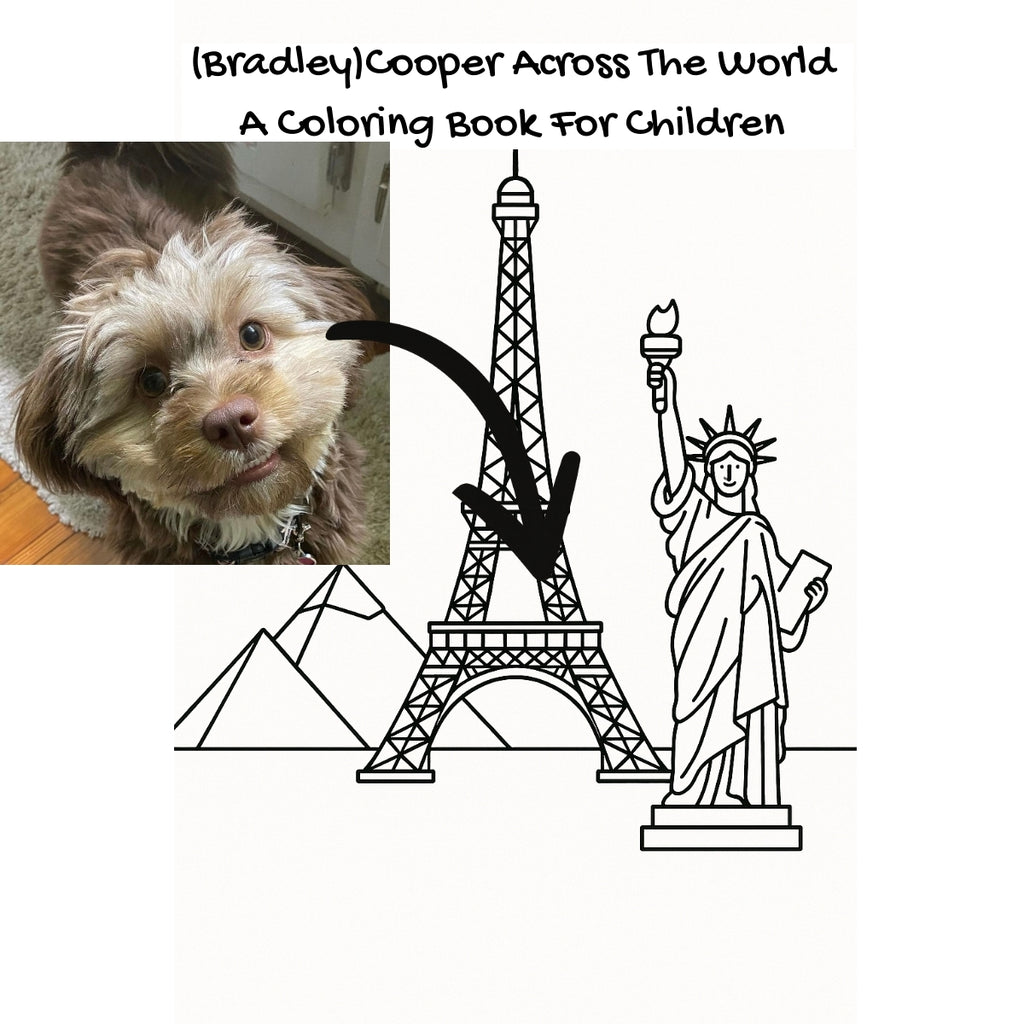 (Bradley)Cooper Across The World: A Coloring Book For Children