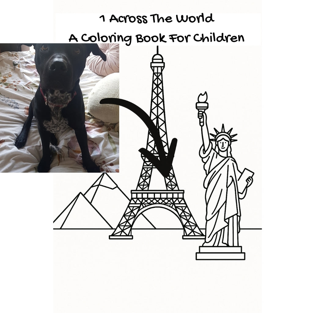 1 Across The World: A Coloring Book For Children