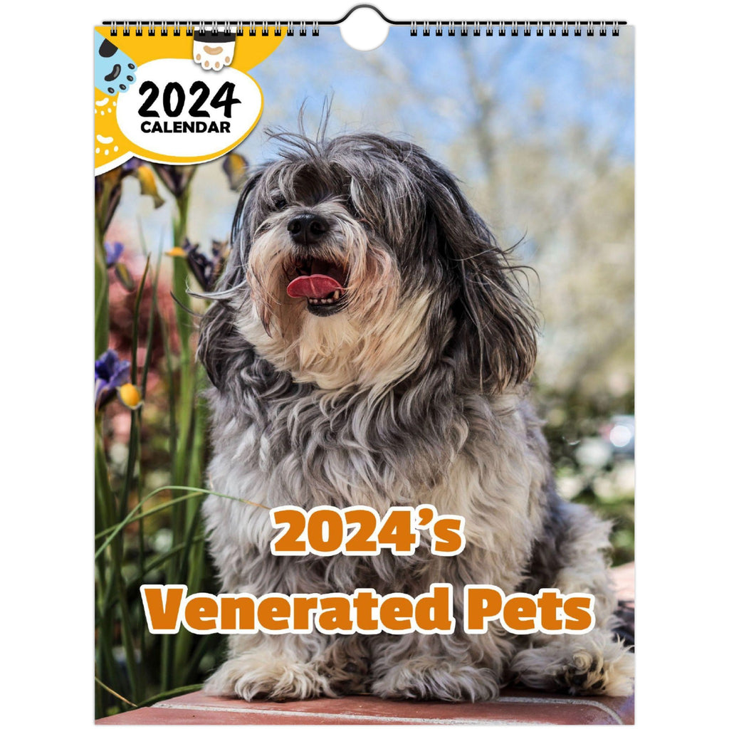 2024's Venerated Pets: 2024 Wall Calendar (Published)