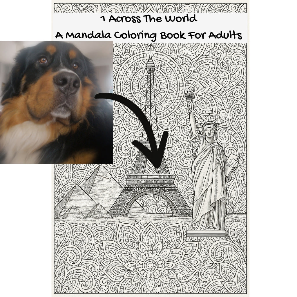 1 Across The World: A Mandala Coloring Book For Adults