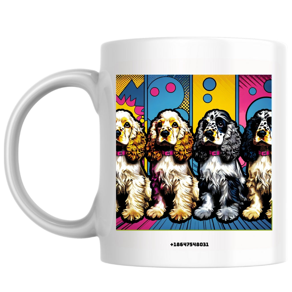 +18647548031 the Magnificent: Pop Art Coffee Mug