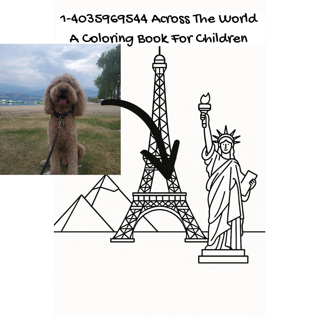 1-4035969544 Across The World: A Coloring Book For Children