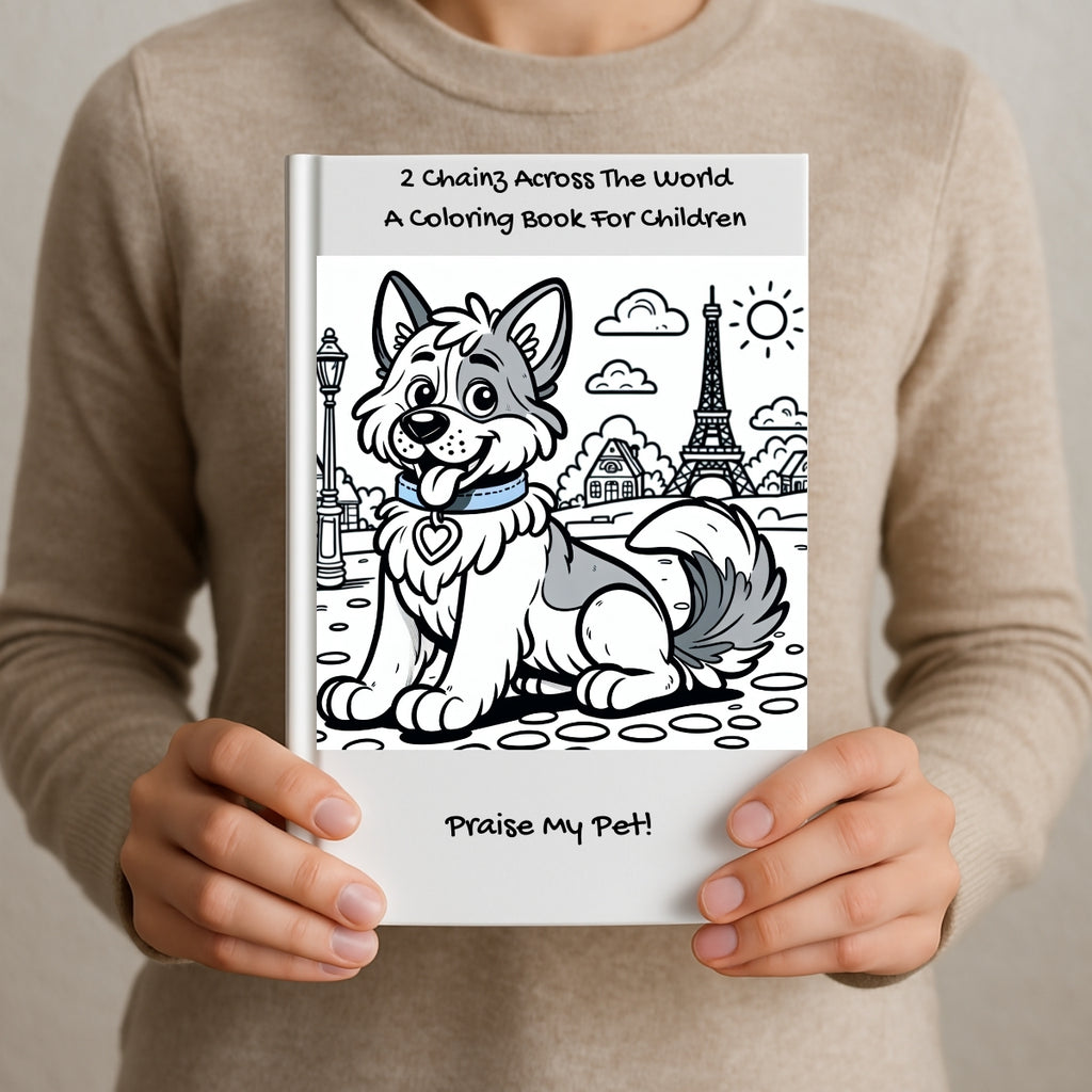 2 Chainz Across The World: A Coloring Book For Children