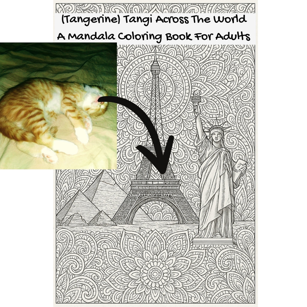 (Tangerine) Tangi Across The World: A Mandala Coloring Book For Adults