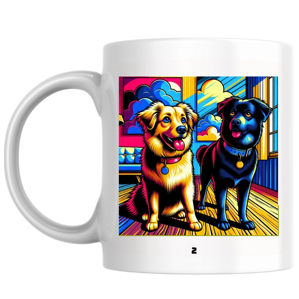 2 the Magnificent: Pop Art Coffee Mug