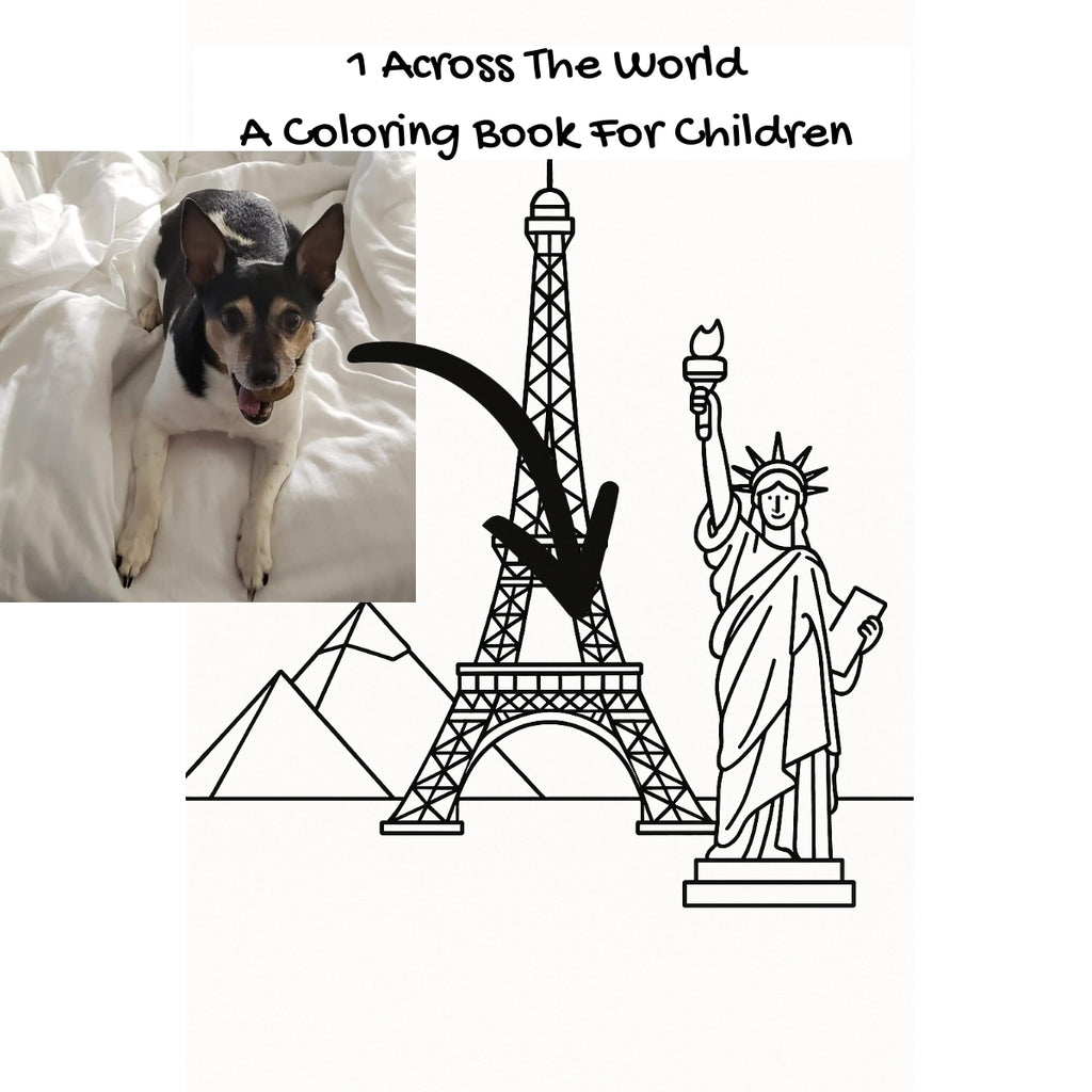 1 Across The World: A Coloring Book For Children