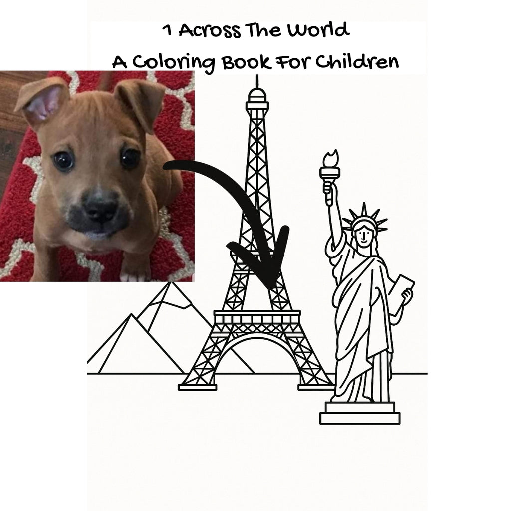 1 Across The World: A Coloring Book For Children