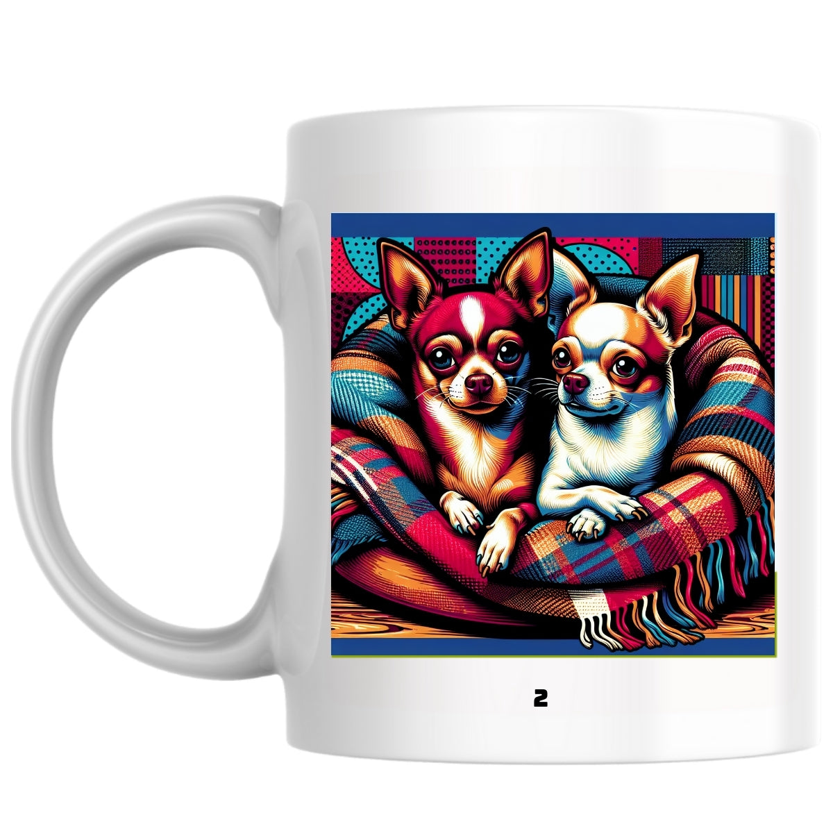 2 the Magnificent: Pop Art Coffee Mug
