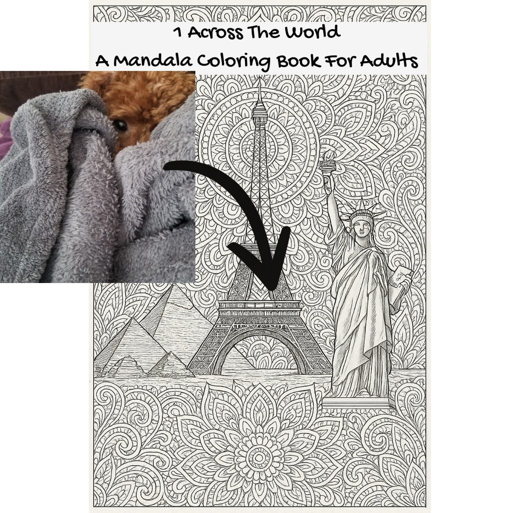 1 Across The World: A Mandala Coloring Book For Adults