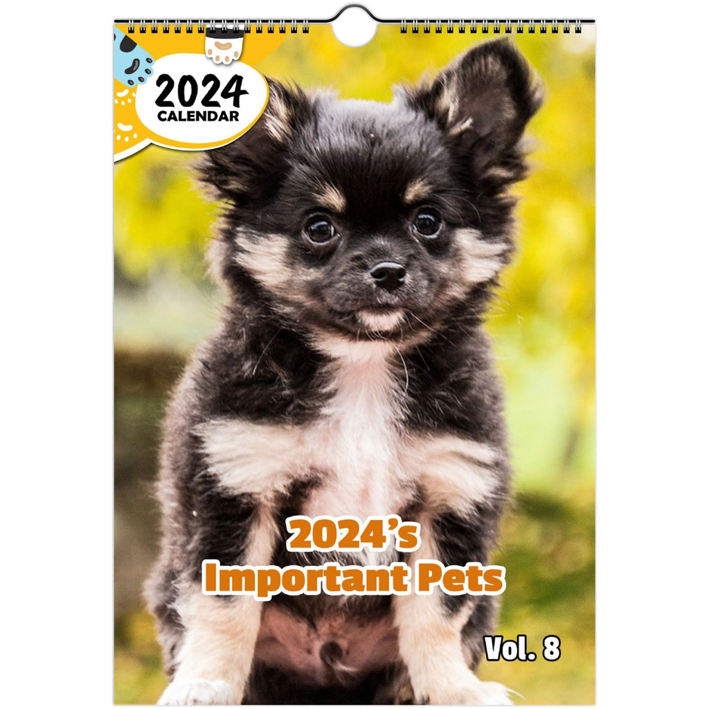 2024's Important Pets Volume Eight: 2024 Wall Calendar (Published)