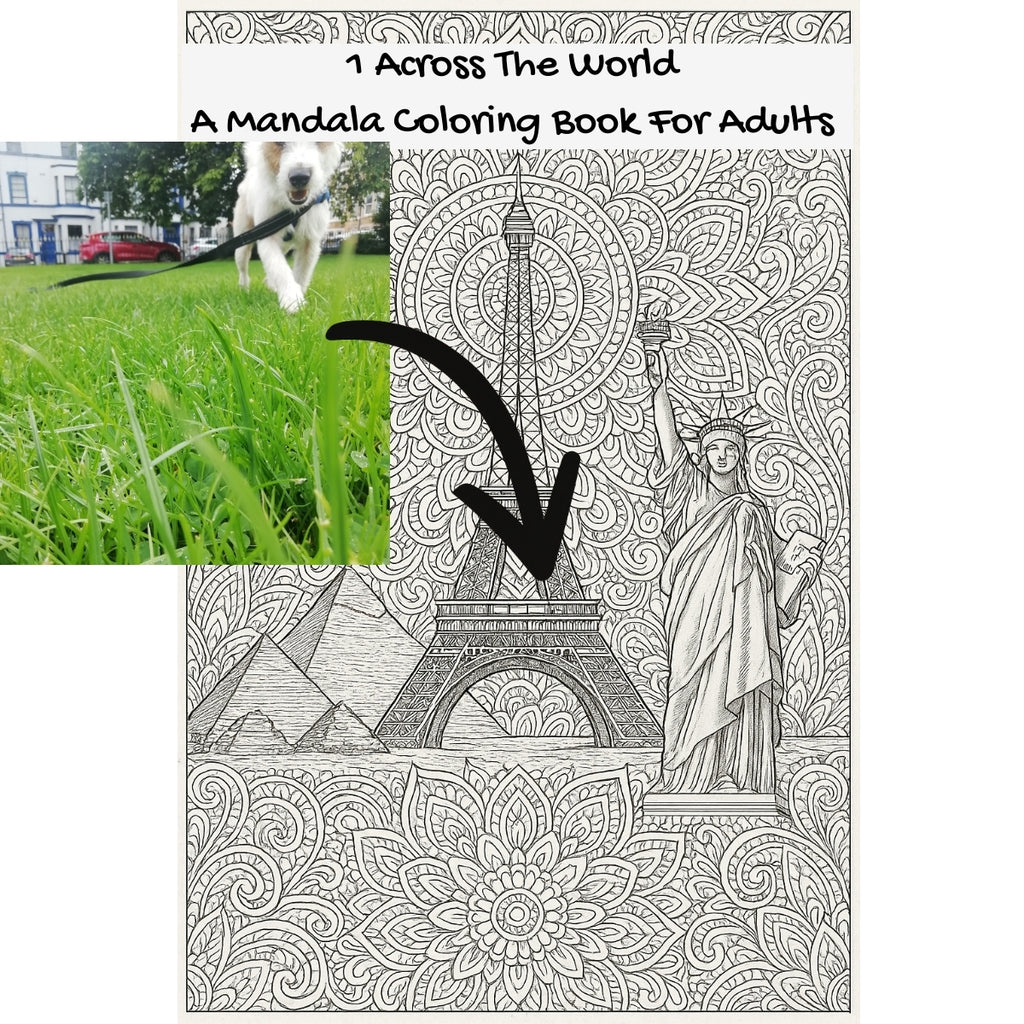 1 Across The World: A Mandala Coloring Book For Adults