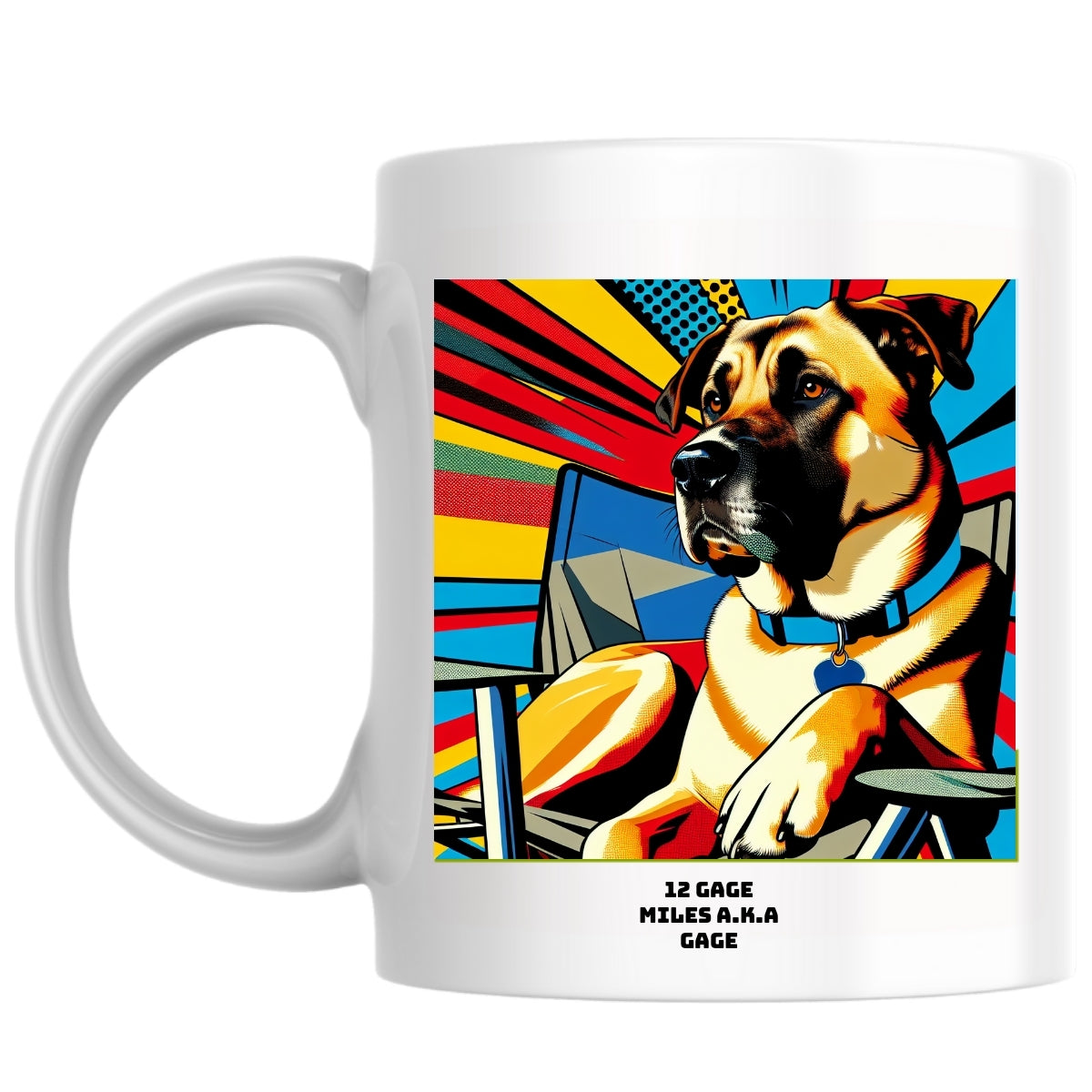 12  Gage Miles A.K.A  Gage the Magnificent: Pop Art Coffee Mug