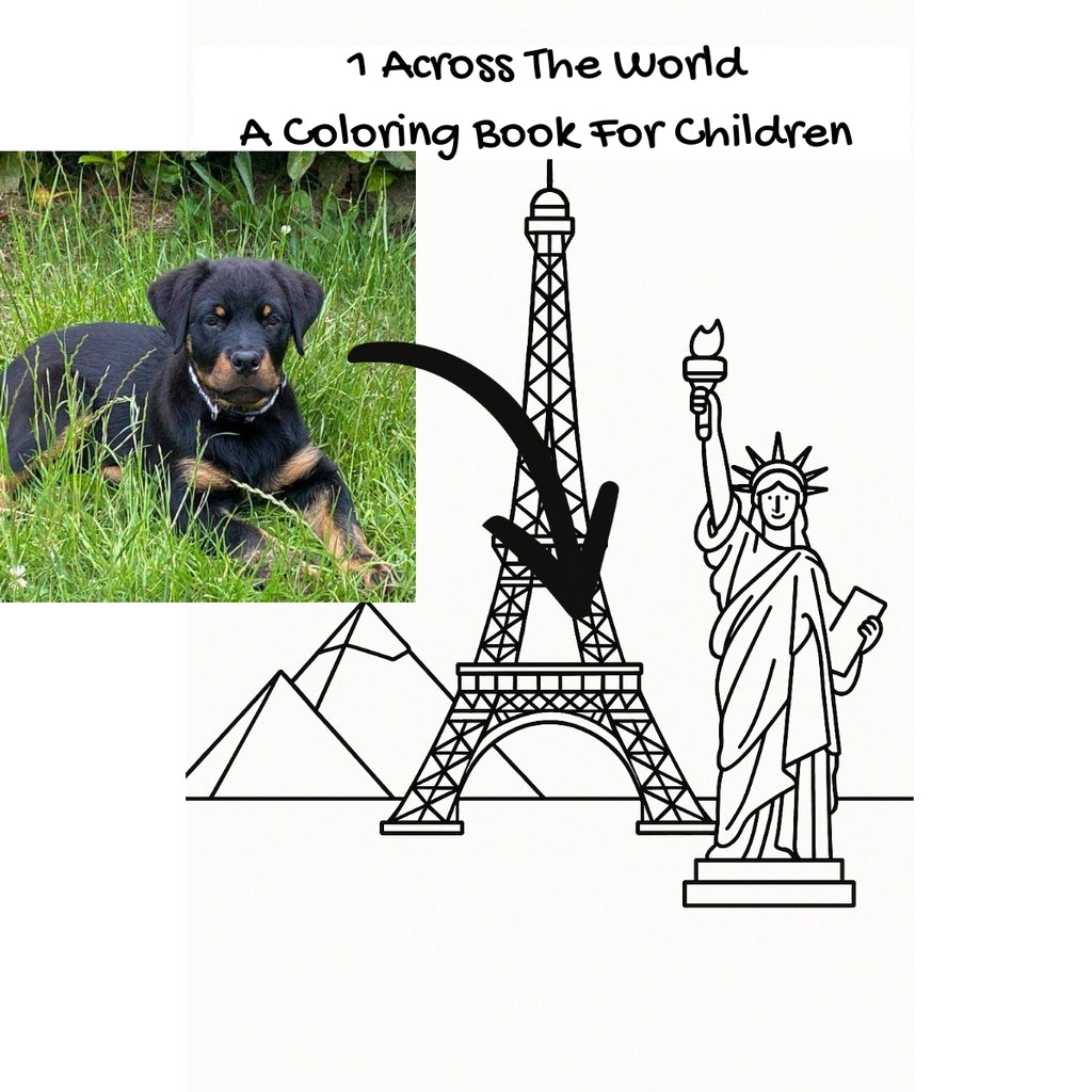 1 Across The World: A Coloring Book For Children